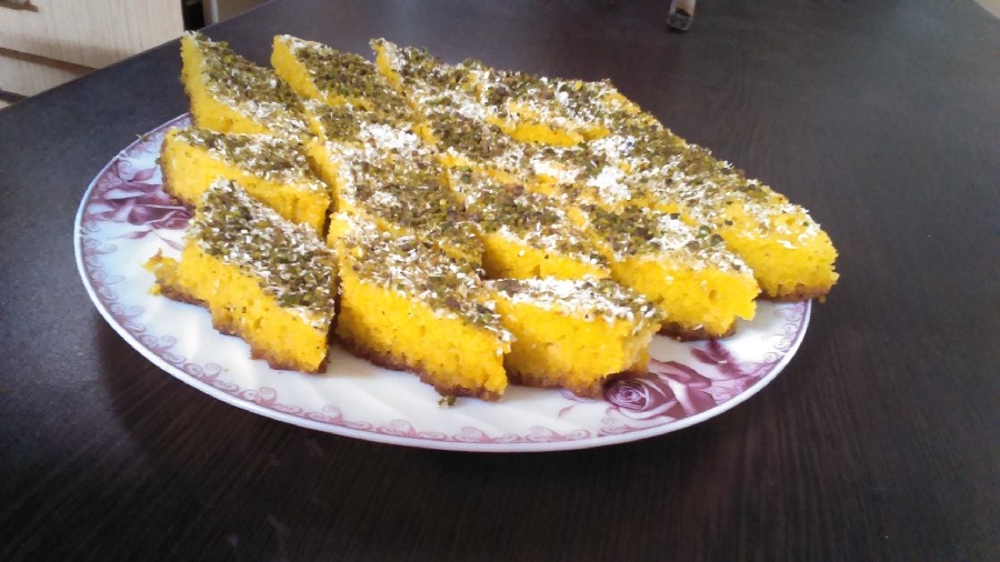 کیک شربتی در تابه دوطرفه (بدون فر)