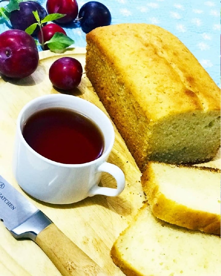 عکس کیک صبحانه ساده