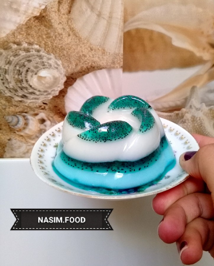 عکس مینی ژله بستنی تخم شربتی