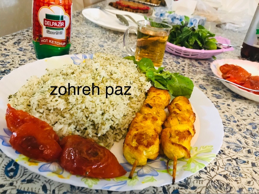 عکس مرغ چینی تابه ای