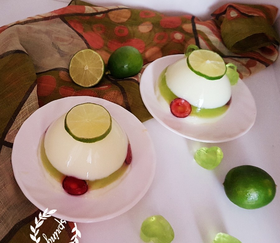 عکس کرم لیمو با ژله