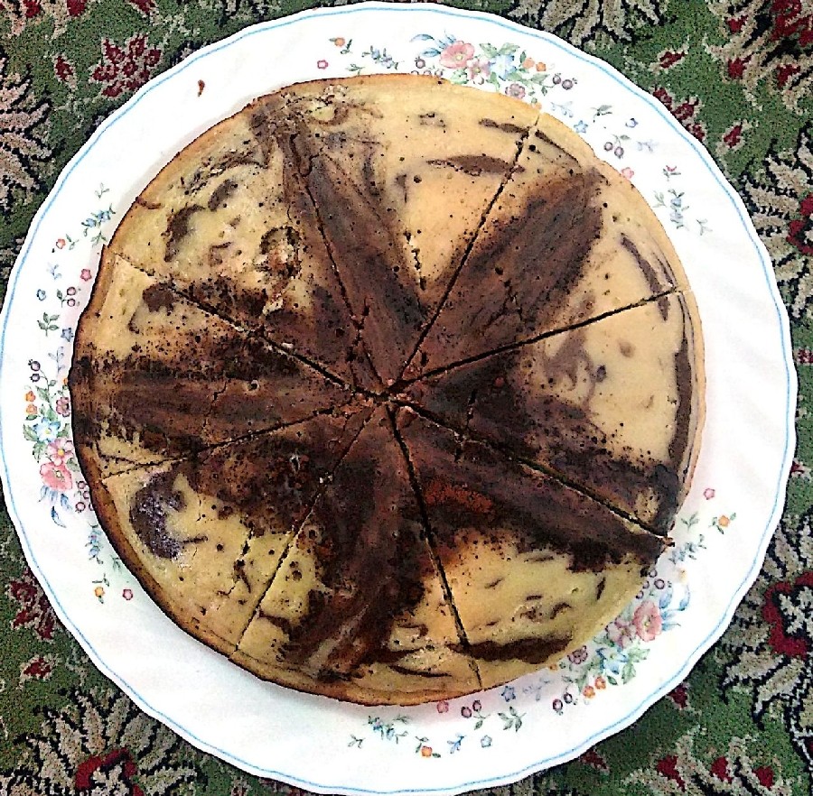 عکس کیک قابلمه ای با شکل ستاره ای