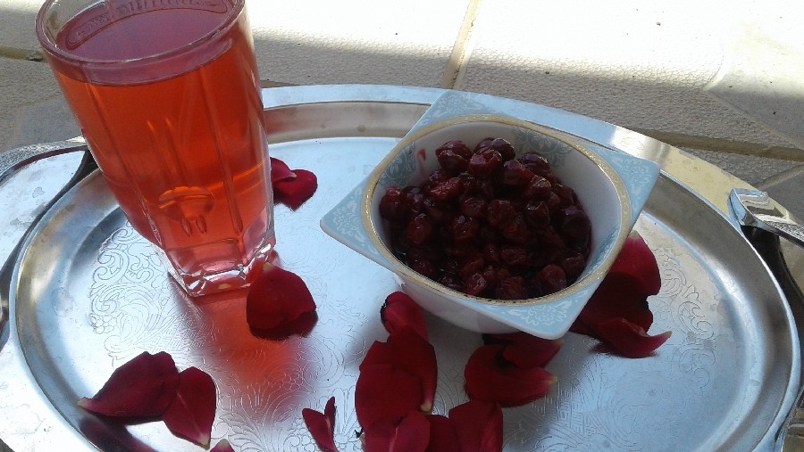 مرباوشربت آلبالوی خوشمزه من?