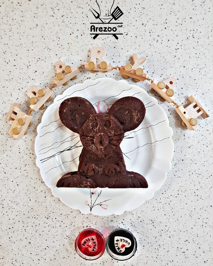 عکس کیک شکلاتی موش موشی برای دختر مامان