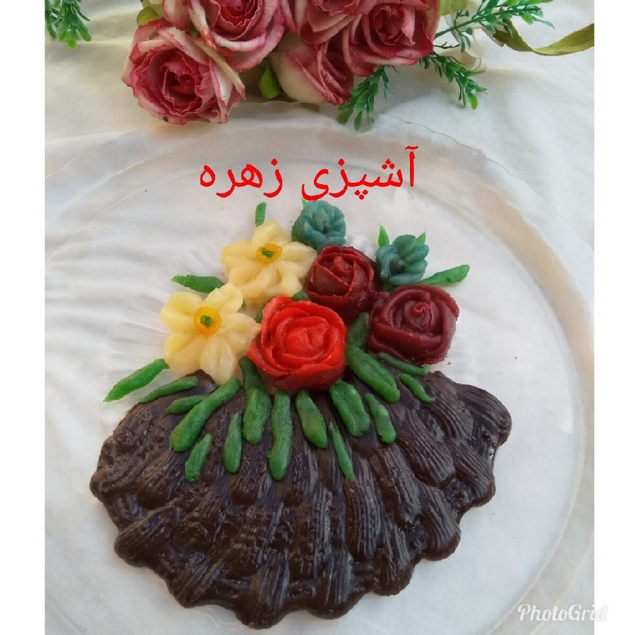 عکس حلوای سه آرد زهره