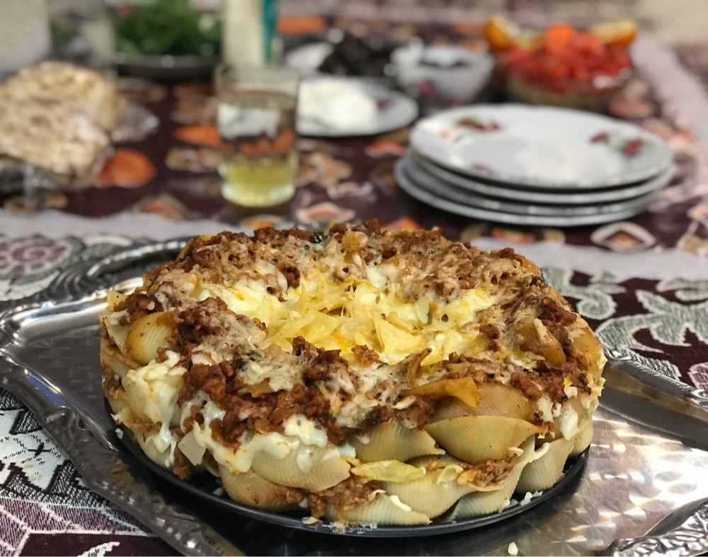عکس کیک ماکارونی ?
