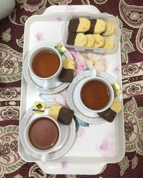 عکس کلوچه چای کیسه‌ای ممنون از دستور دوست عزیزم 