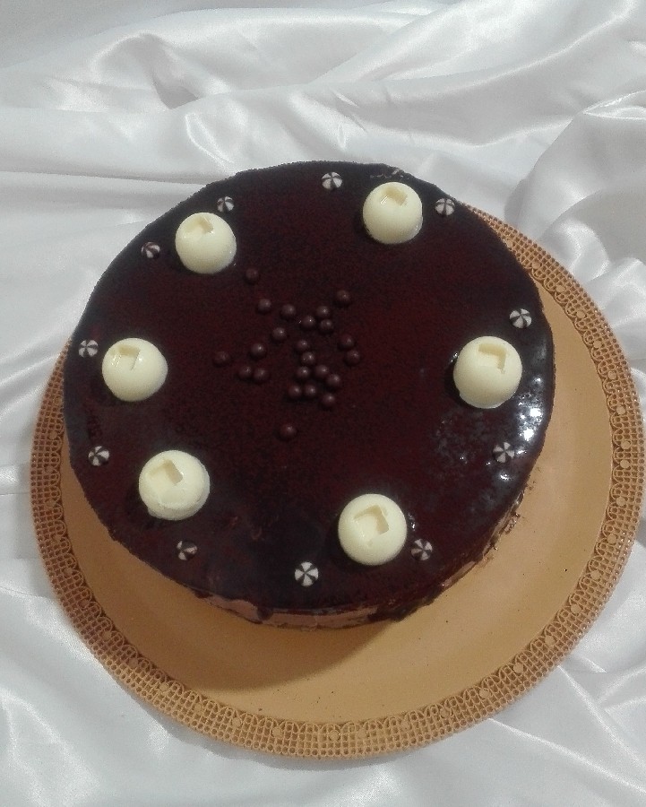 عکس سلام دوستان نازنینم مرسی برای کامنت های با محبتتون #اینم کیک امروزم برای عصرونه درست کردم  