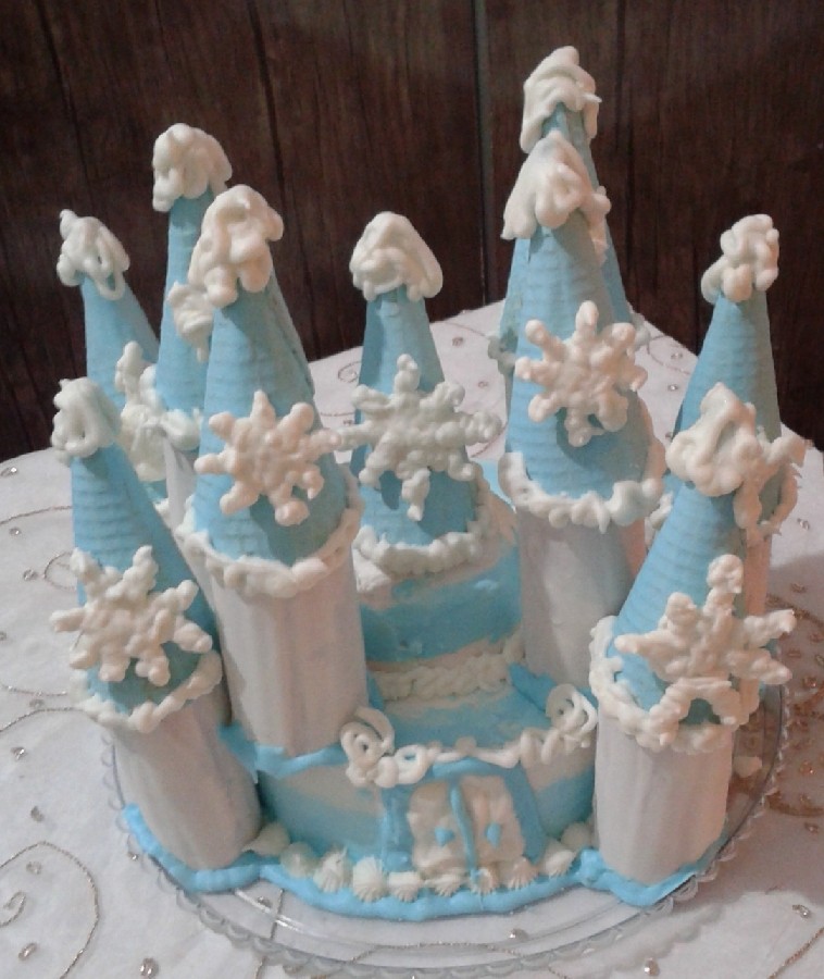 عکس کیک قصر السا 