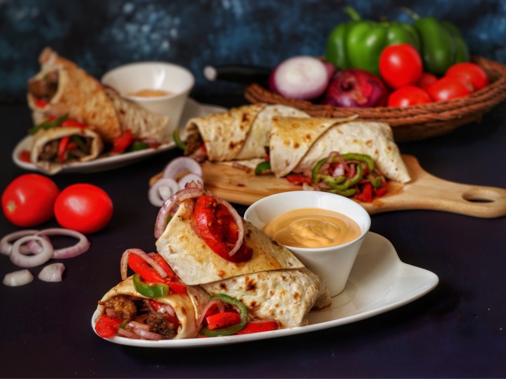عکس ساندویچ قلوه گوسفندی