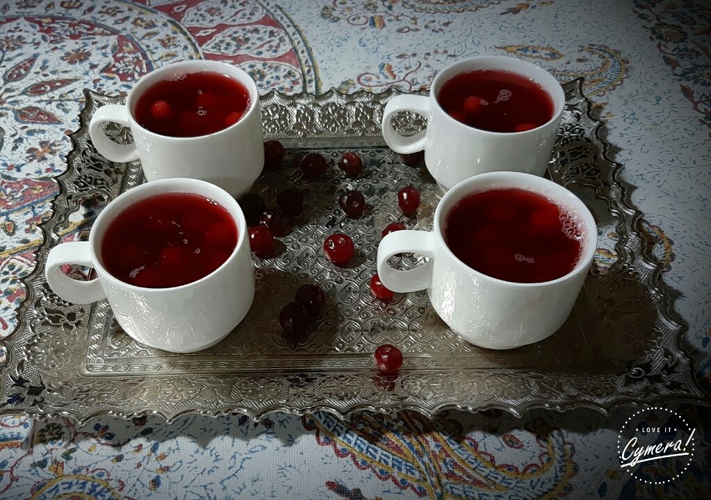 عکس چای آلبالو 