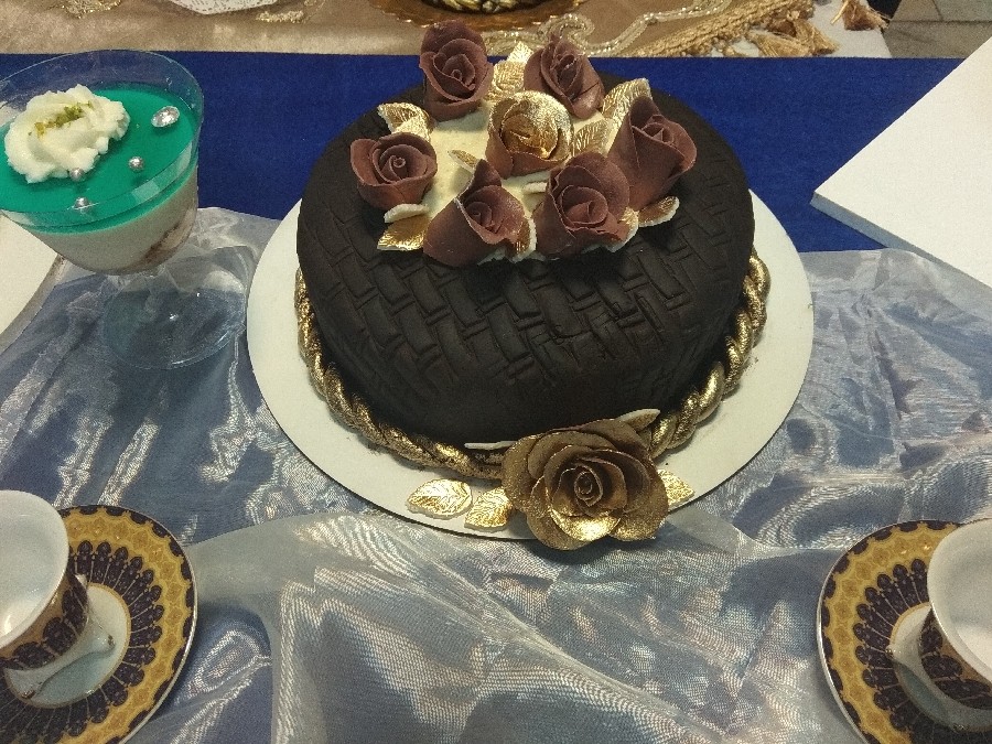 عکس کیک خمیر شکلاتی