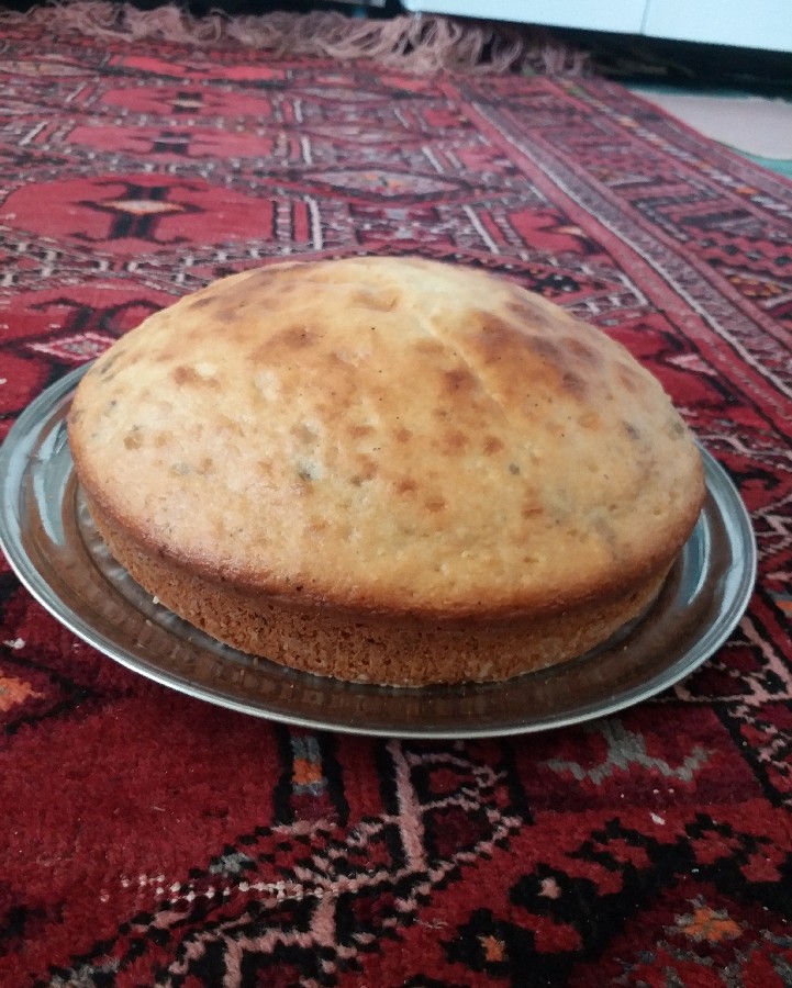 عکس کیک موزی 