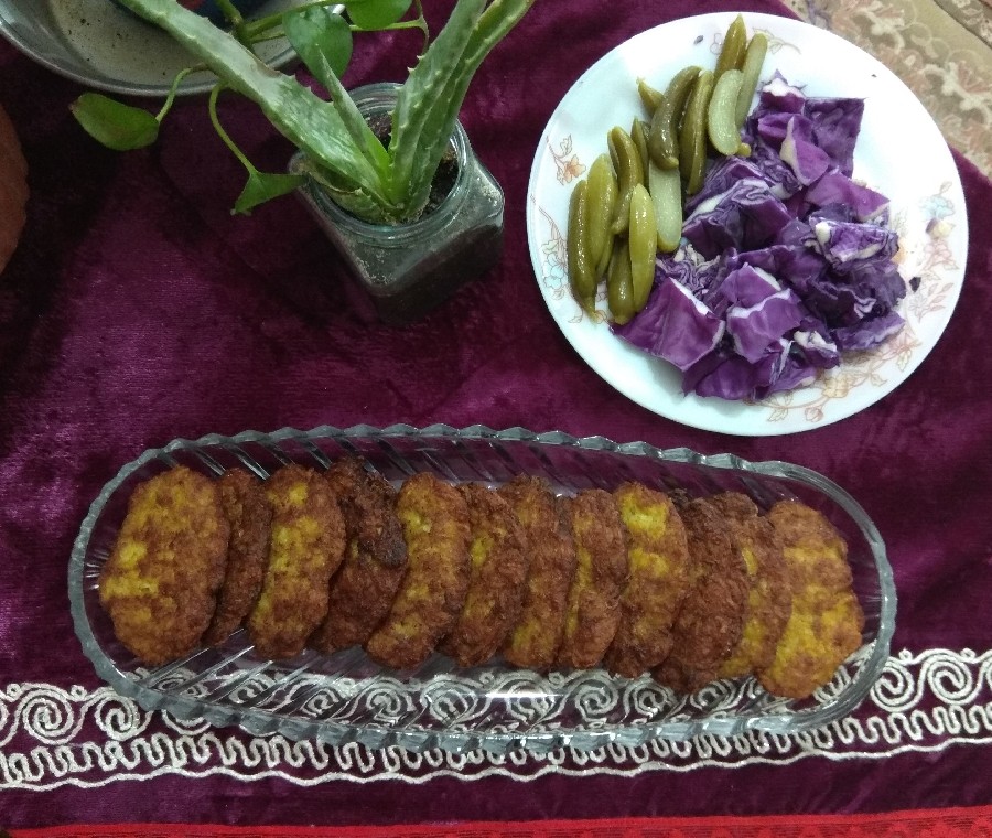 عکس کتلت گوشت