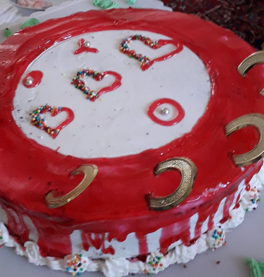عکس کیک من واسه عید قربان زن داداشم