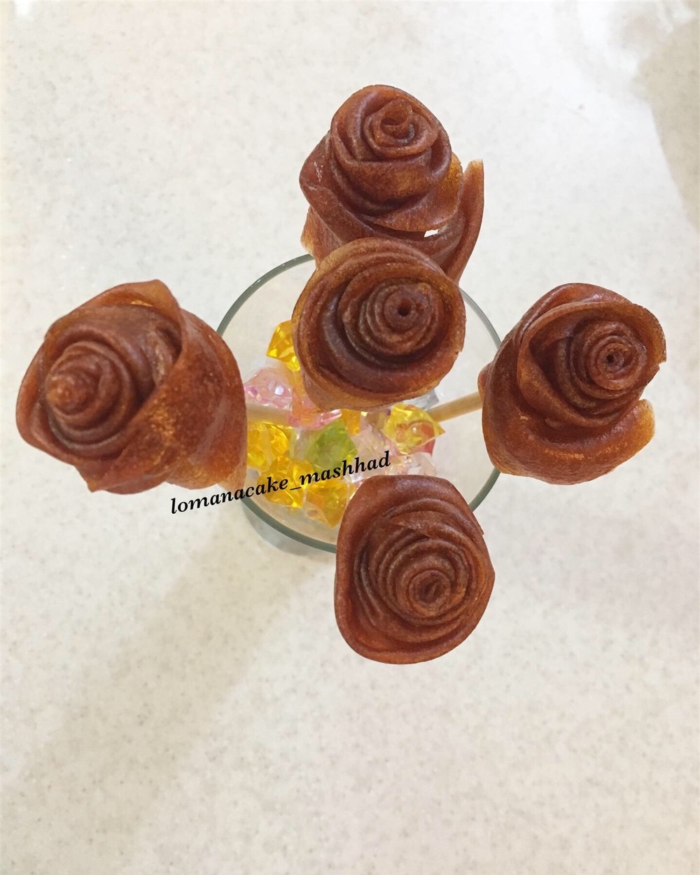 عکس لواشک گل رز