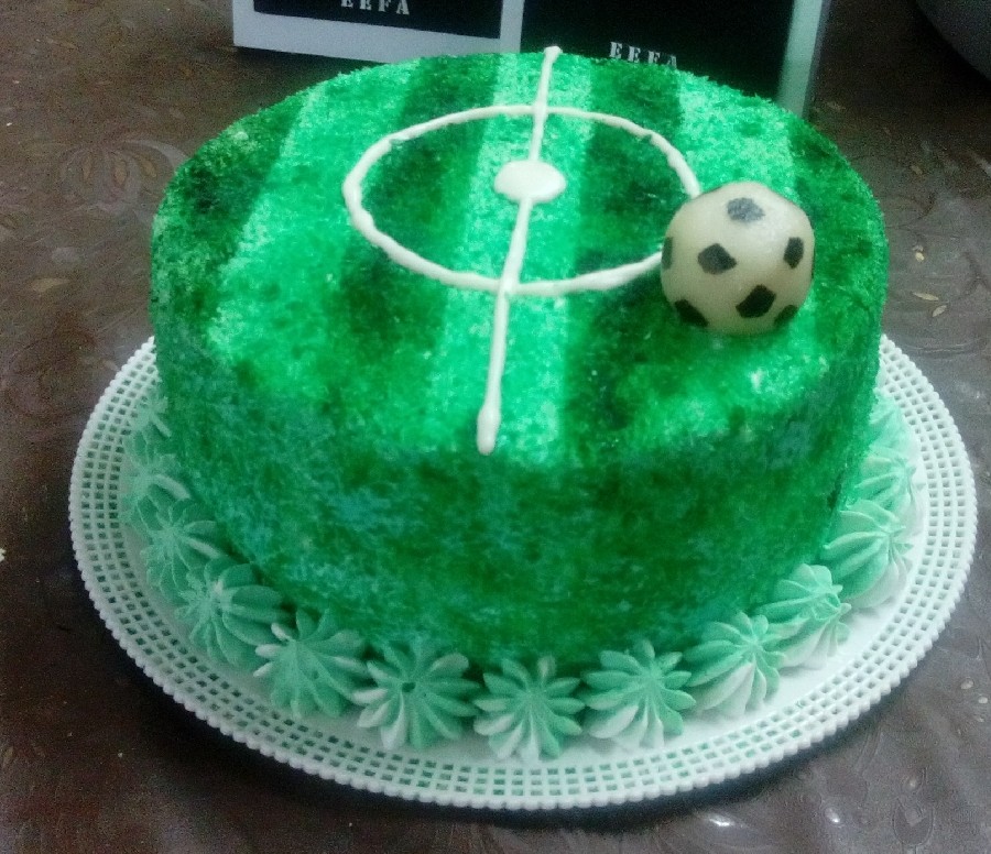 عکس کیک تولد فوتبالی