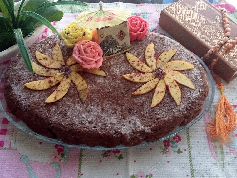عکس کیک شکلاتی مخصوص میلاد امام هادی