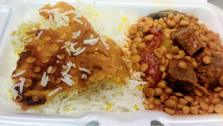 عکس خورشت قیمه بادمجان (نذری)