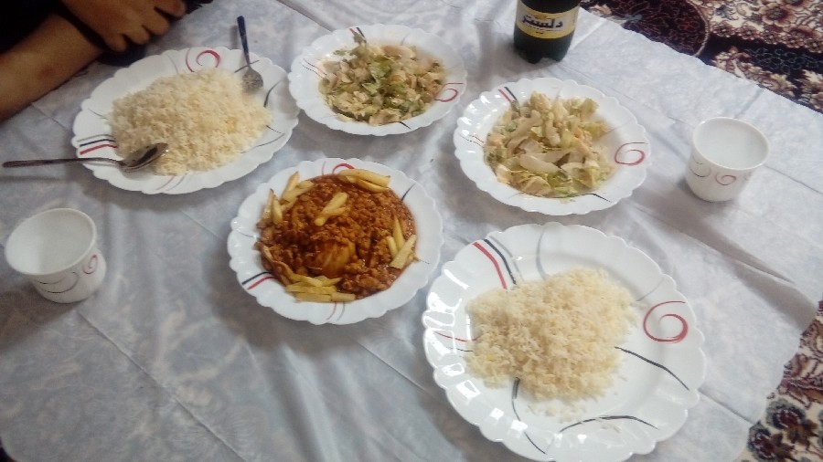 عکس پلو قیمه