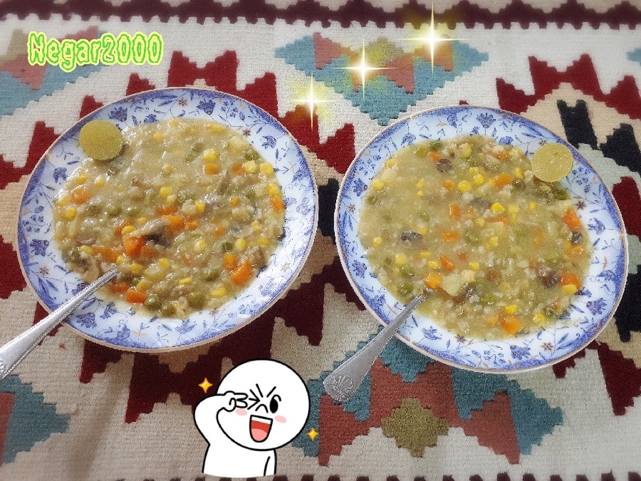 عکس سوپ سبزیجات (رژیمی)