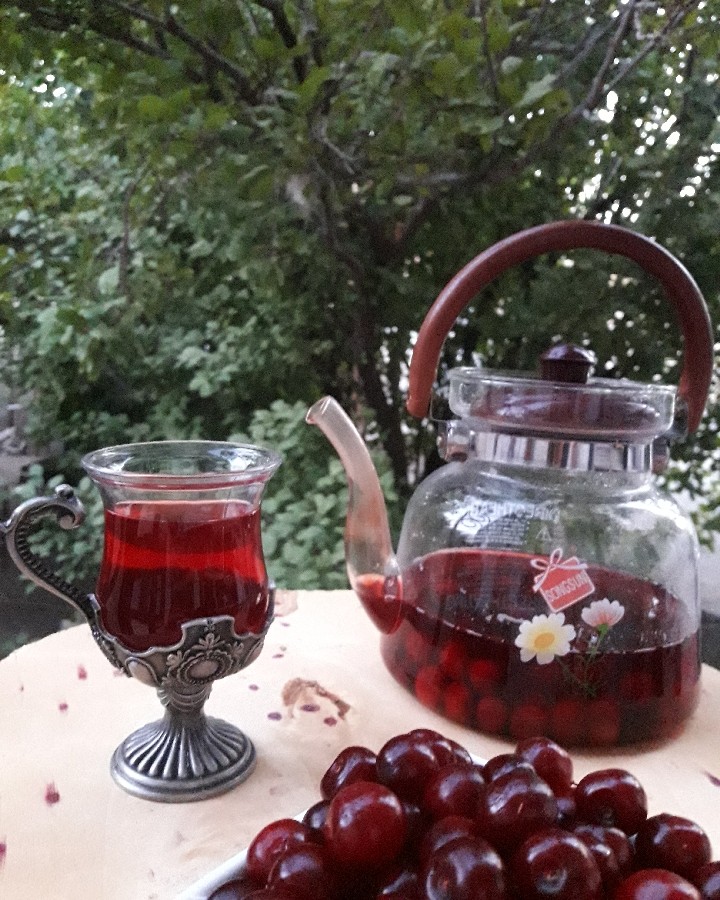 چای آلبالو