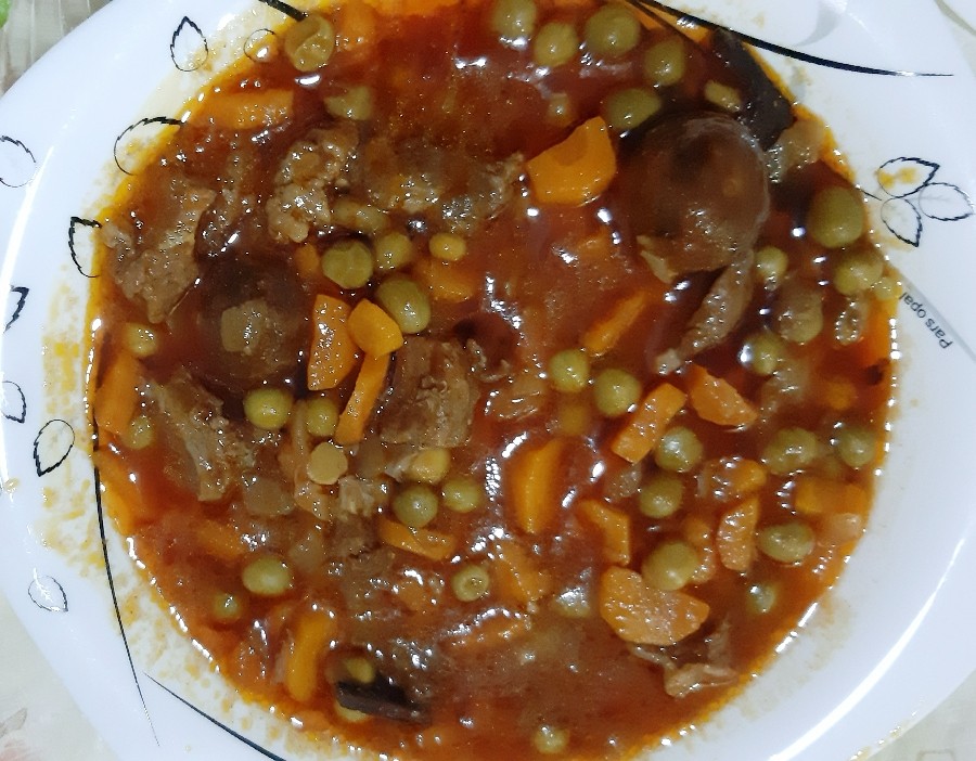 خورش نخودفرنگی