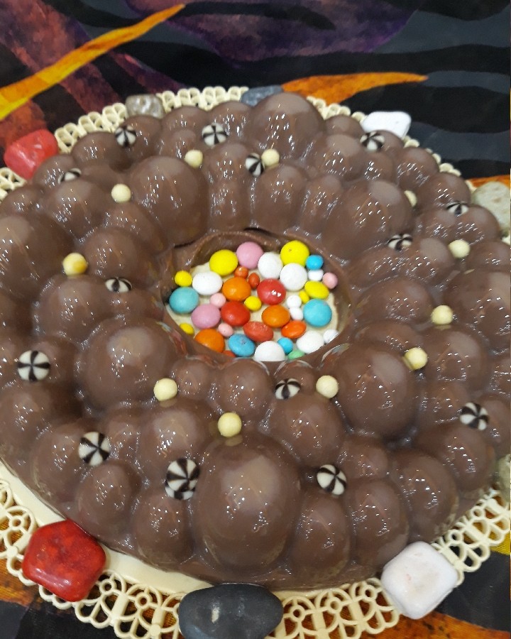 عکس دسر پاناکوتا شکلاتی .