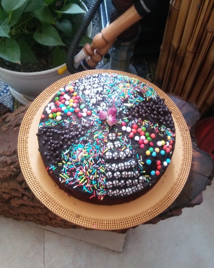 عکس کیک دبل شکلات