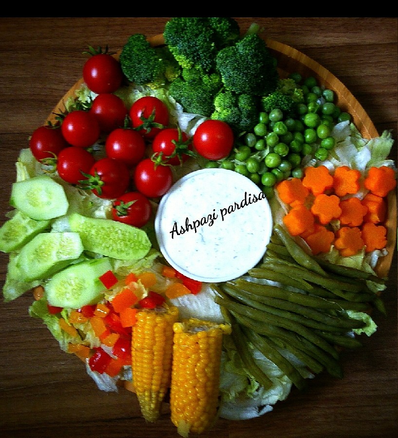 خوراک سبزیجات باسس رنچ