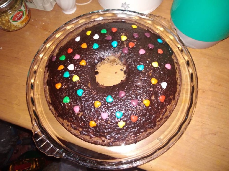 آماده باش زدم چون عزیز تر از جونم قراره بیاد اون دختر خاله گلم است عاشق این کیک است 