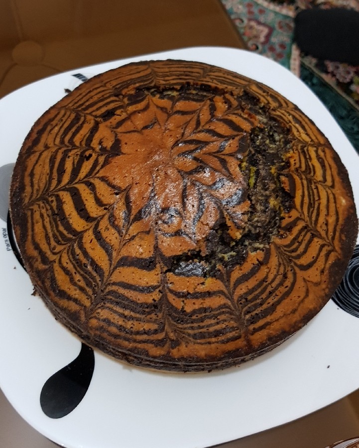 کیک زبرا