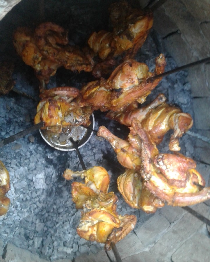 جاتون سبز. ممنون از مادربزرگم بابت این غذای خوشمزه که درست کرد??