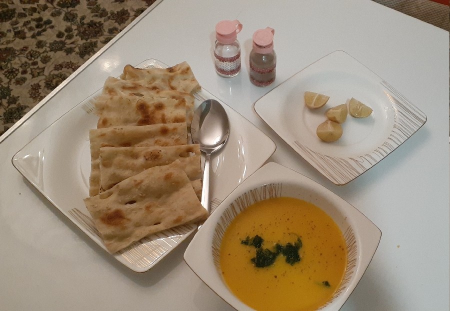 سوپ کدو حلوایی