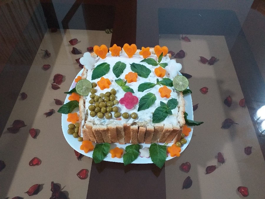 عکس کیک مرغ