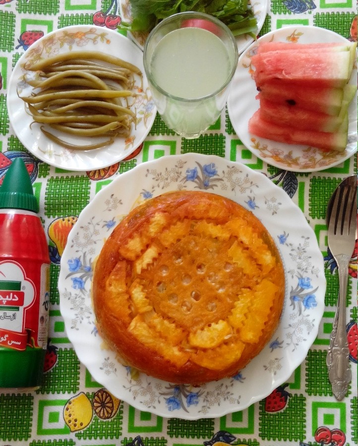 عکس غذای درخواستی سحر خانوم اولین روز مدرسه