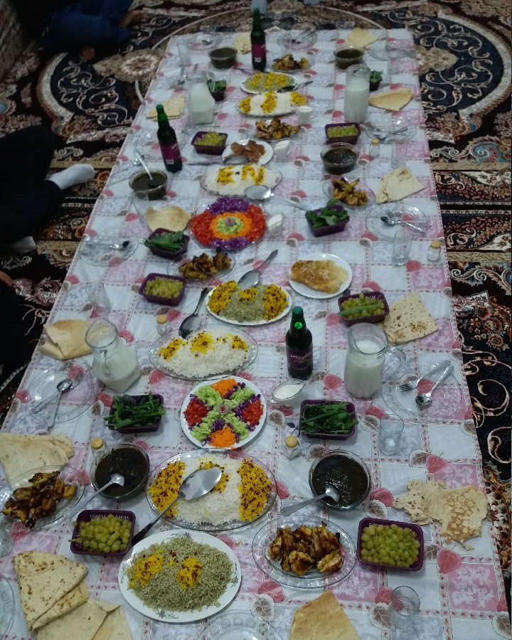 خورشت و کباب مرغ