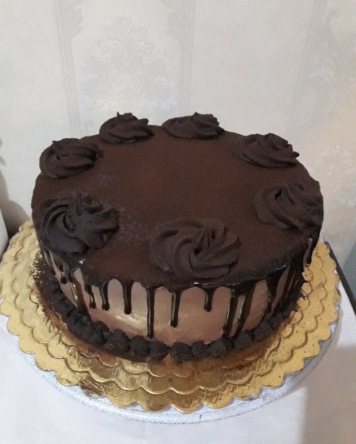 عکس کیک شکلاتی  