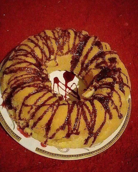 عکس کیک شاه توت