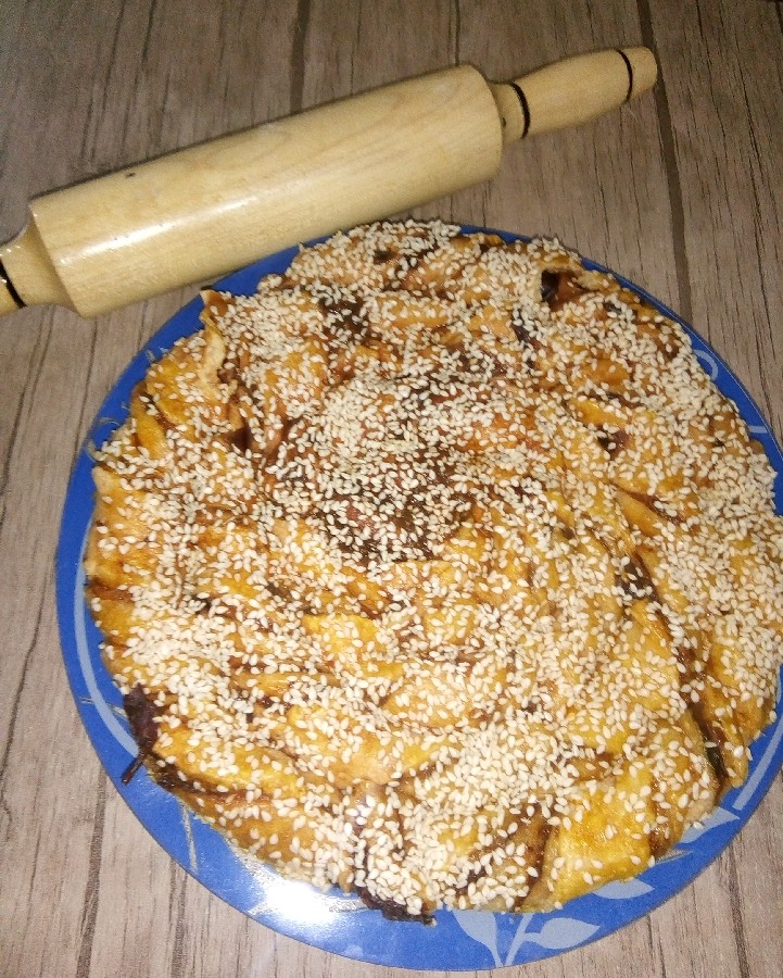 عکس نون خرمایی من.با پخت در ماکروویو