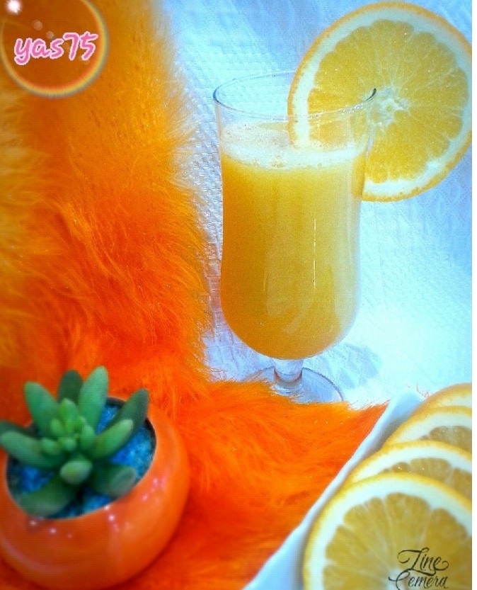 عکس نوشیدنی پرتقال و لیمو شیرین
