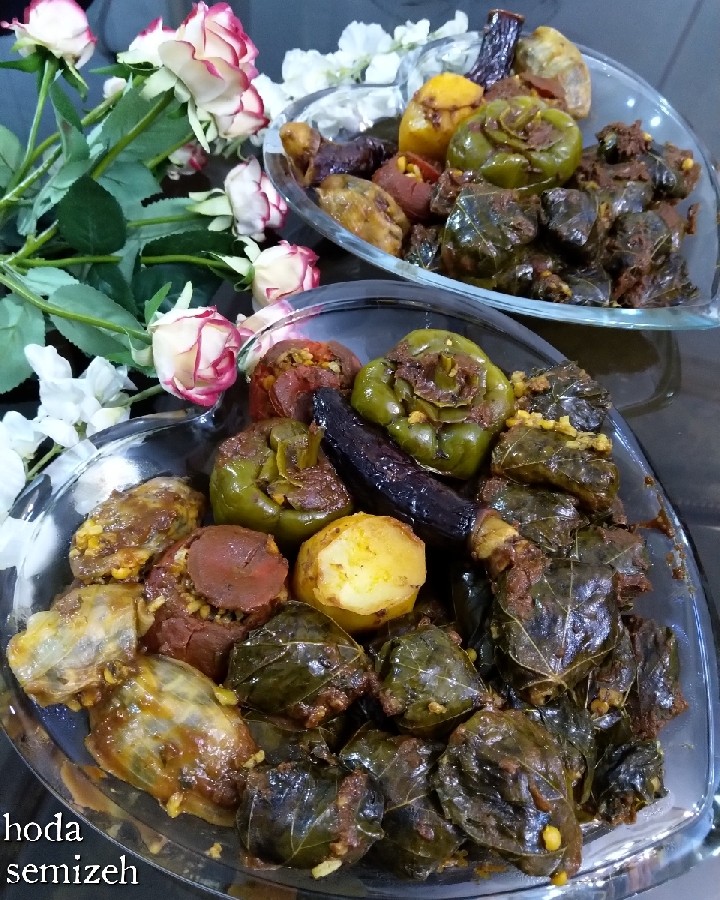عکس دلمه شش قلم