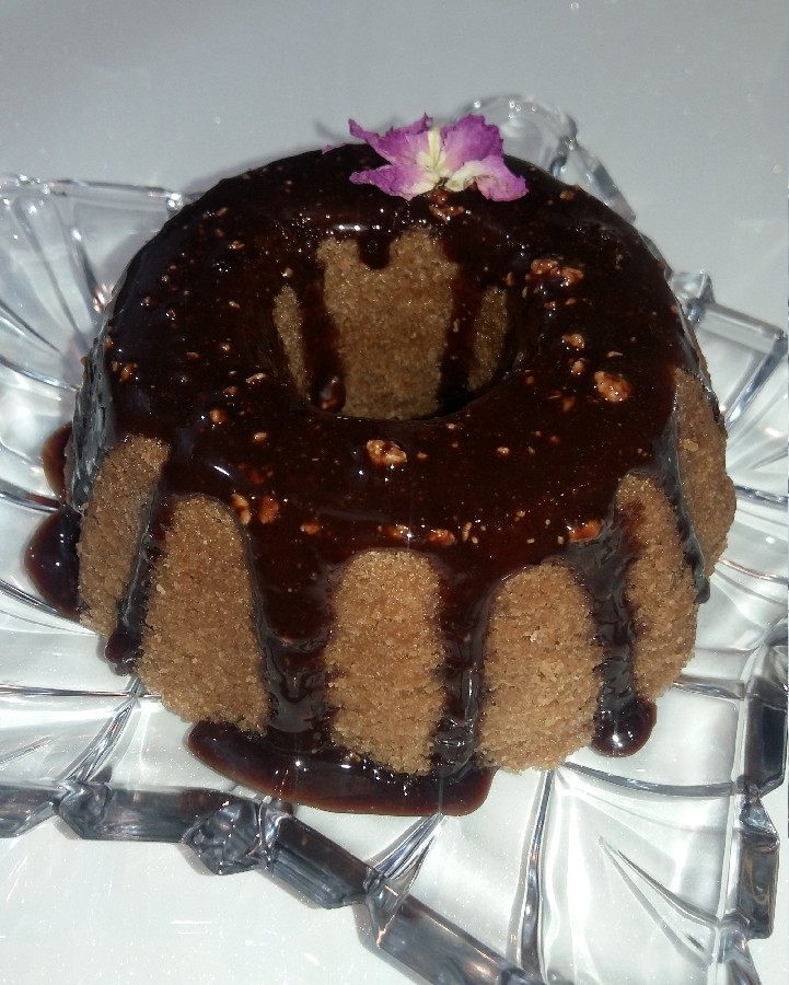 کیک شکلاتی _ کیک گلابی