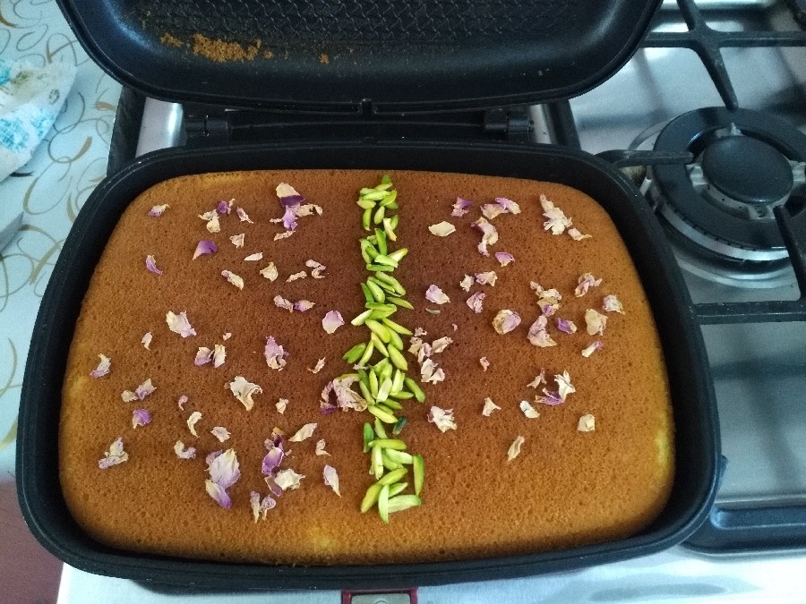 عکس کیک آرد برنج?????