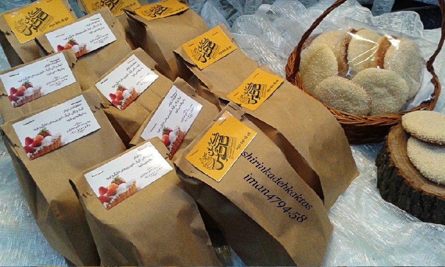 سفارش کلوچه کنجدی تغذیه سالم