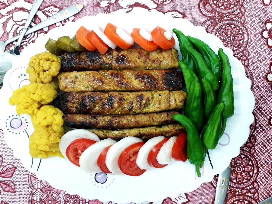 کوبیده مرغ تابه ای