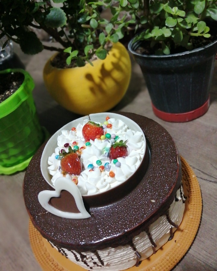 کیک تولد خودم 