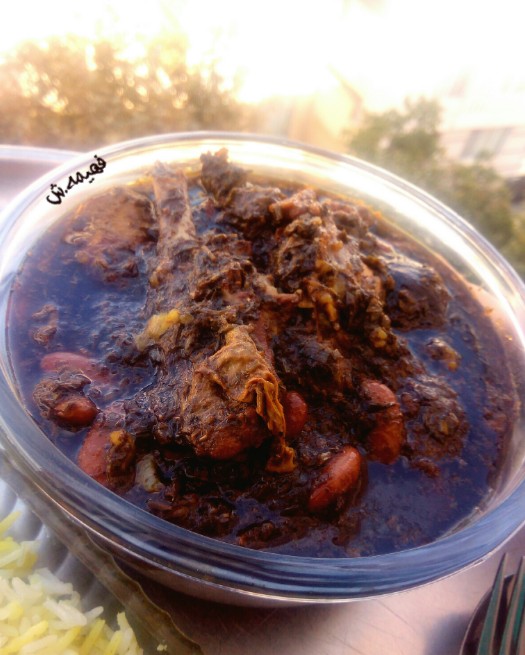 خورش قرمه سبزی