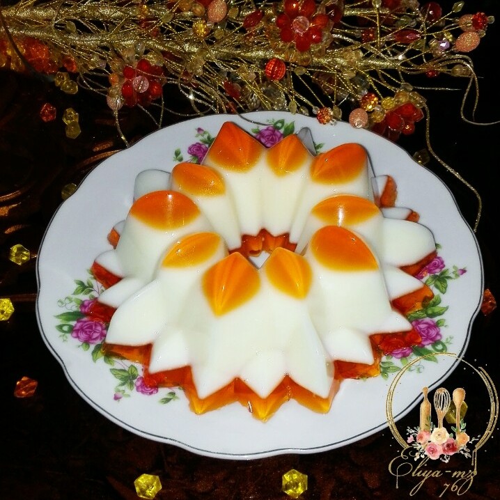 عکس ژله شیر (بدون پودرژله)