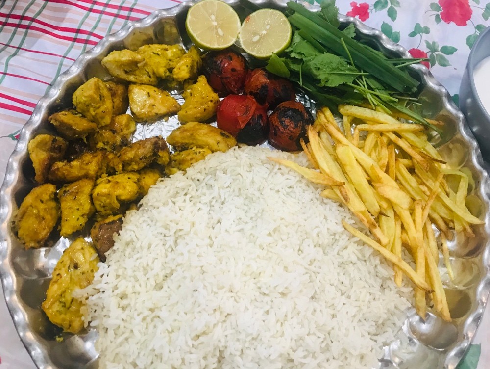 عکس جوجه کباب